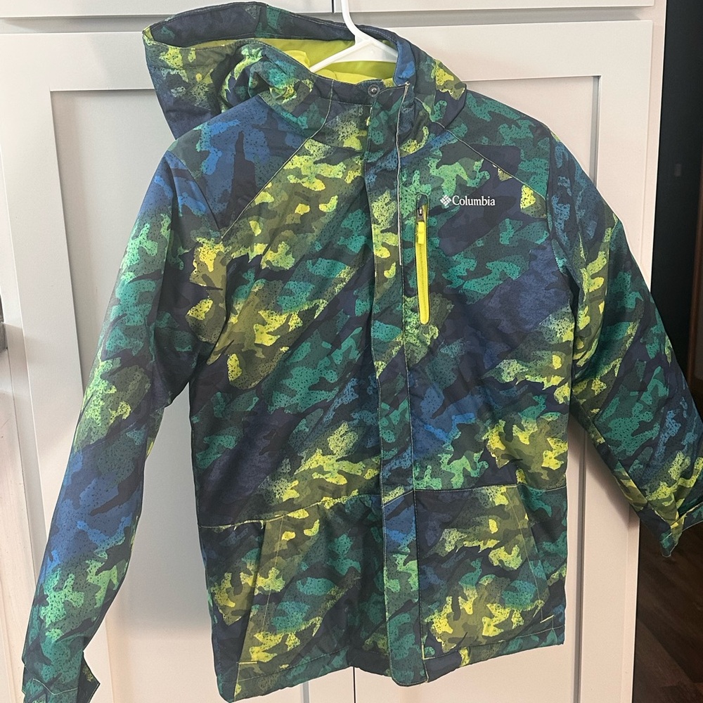 Columbia Kids' Vibrant Camo Raincoat